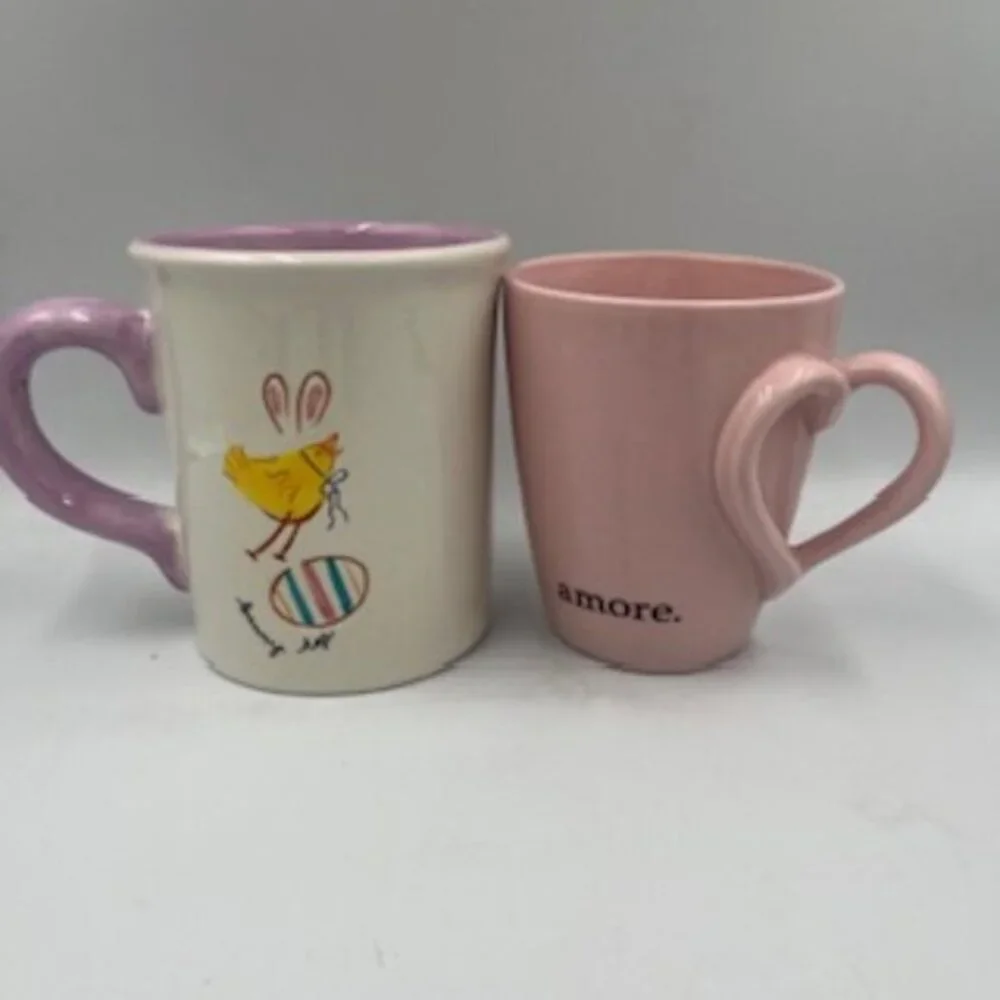 Starbucks Seasonal Drink Coffee Tea Mugs Springtime Easter‎ Amore Vintage